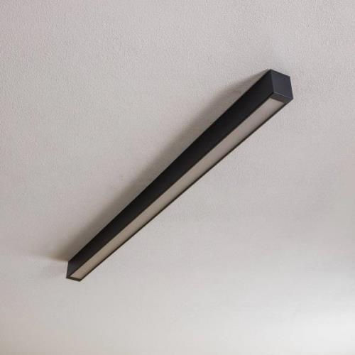 Loftslampe Straight grafit 122 cm