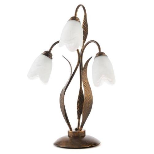 Bordlampe Sonia 3 lyskilder, bronze