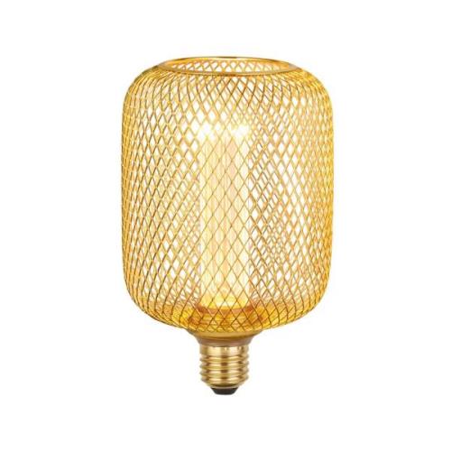 E27 LED-pære Mesh 3,5 W 1.800 K guld