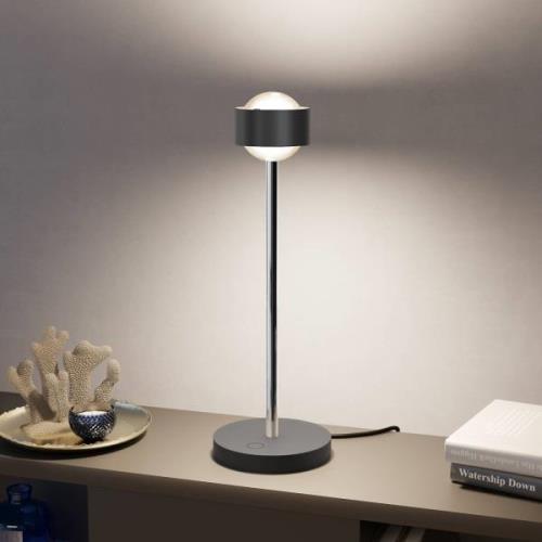 Puk! 80 Eye Table LED, matte linser, sort/krom