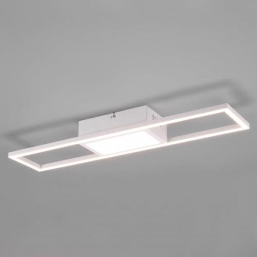 Rigido LED-loftlampe, fjernbetjening, CCT, hvid