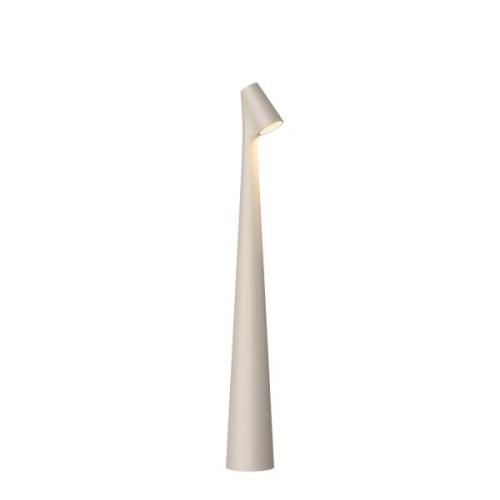 Vibia Africa LED-bordlampe højde 40 cm lys beige