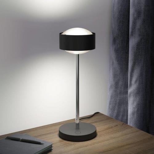 Puk! 120 Eye Table LED, matte linser, sort/krom