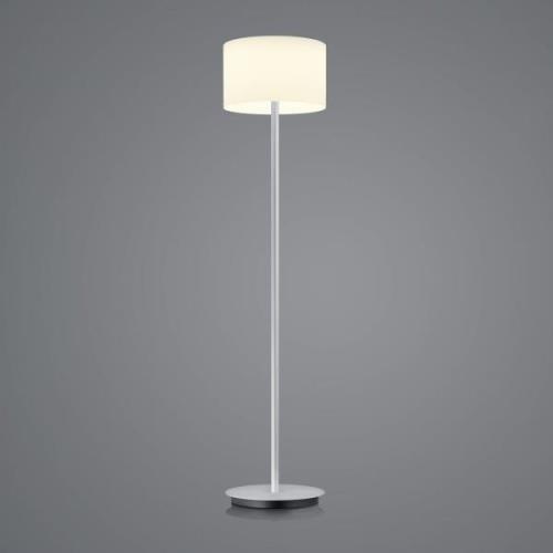 BANKAMP Grand Opal LED-gulvlampe, aluminium