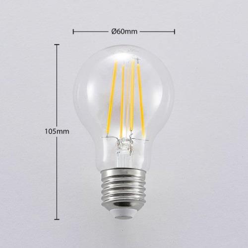 LED-pære E27 A60 6,5 W 827 3-trins-dæmper, 2 stk