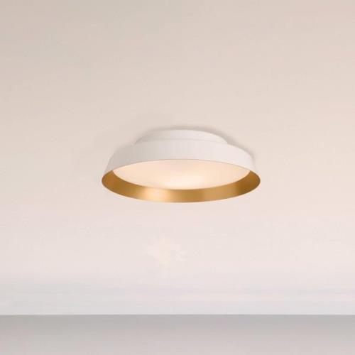 Boop! LED-loftlampe Ø54cm hvid/guld