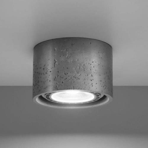 Solana påbygnings-downlight, rundt, 1 lyskilde