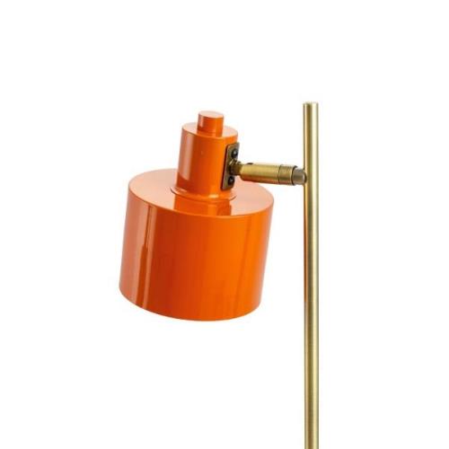 Dyberg Larsen Ocean bordlampe, orange/messing