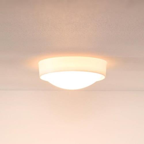 Lex loftlampe, rund, Ø 25 cm, hvid