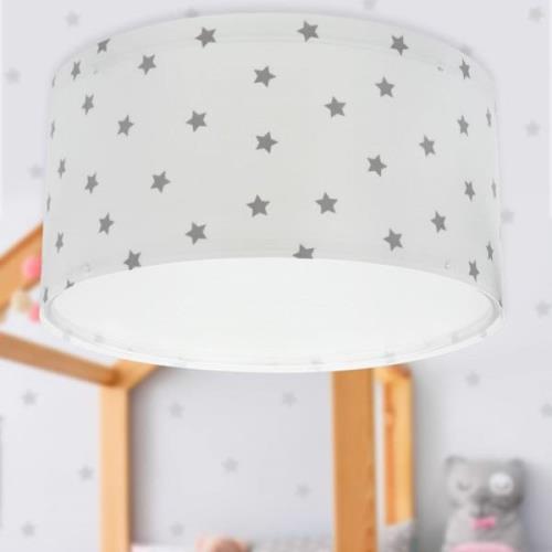 Dalber Star Light loftslampe til børn, hvid