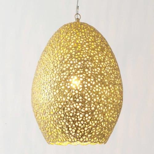 Cavalliere pendellampe, guld, Ø 34 cm