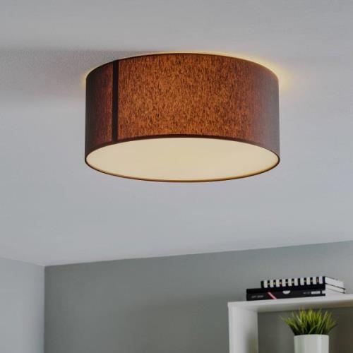 Mokkabrun loftlampe Mara, 40 cm