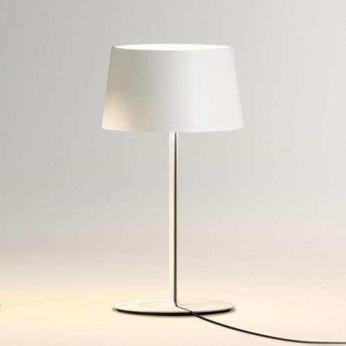 Vibia Warm 4896 bordlampe, Ø 22 cm, hvid