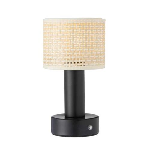 PR Home Tiara bordlampe, CCT, rattan/sort