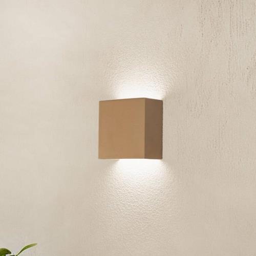 Gianto LED-væglampe up/down, guld