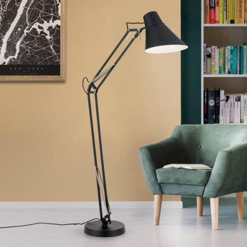 Bachelor gulvlampe med justerbare led