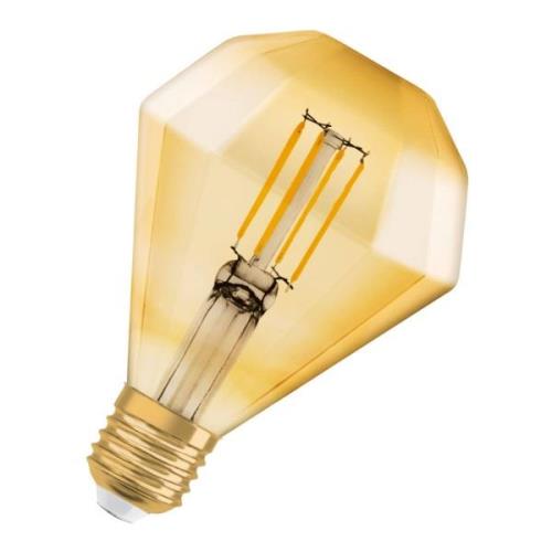 OSRAM LED-pære E27 4W Vintage Diamond 824 guld