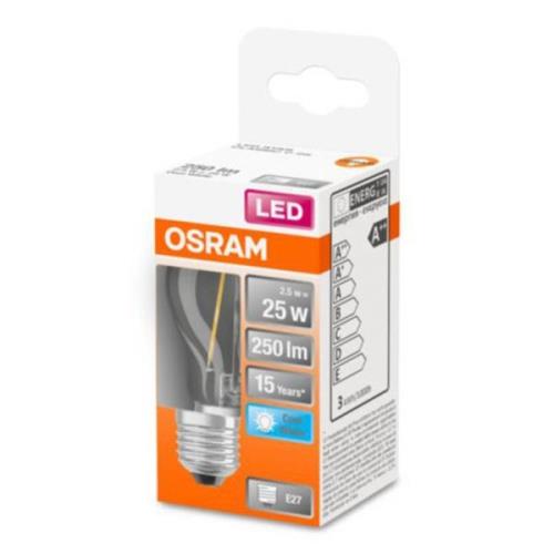 OSRAM Classic P LED-pære E27 2,5 W 4.000 K klar