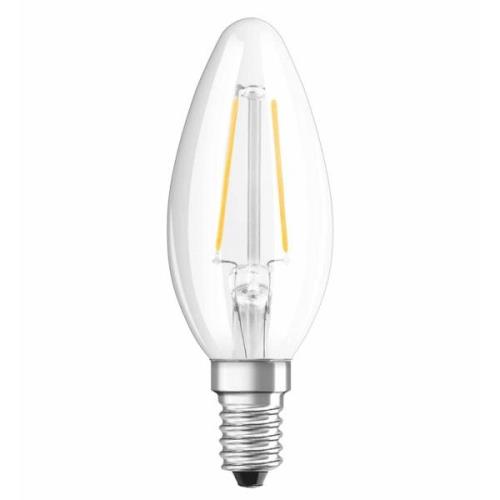 OSRAM LED-kertepære E14 1,5W retrofit klar