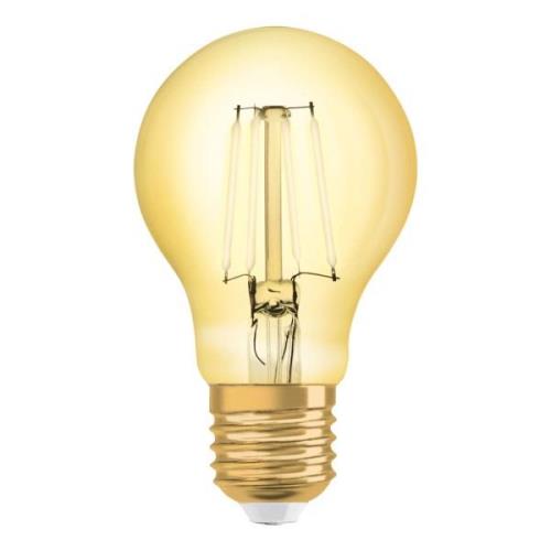 OSRAM LED-pære E27 8W Vintage Filament 825 guld