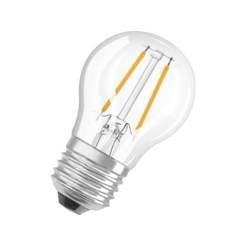 OSRAM LED-dråbepære E27 Superstar 4,8W klar 4.000