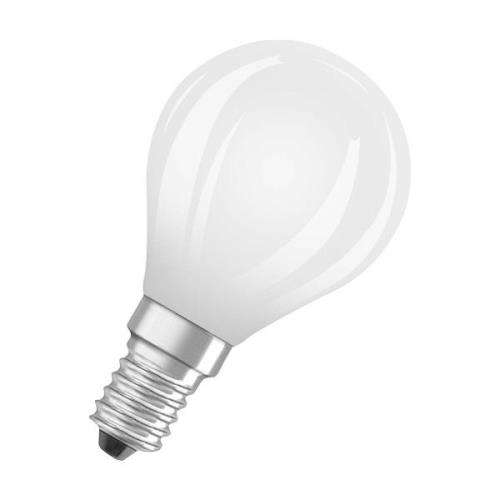 OSRAM LED-dråbepære E14 4,8W 2.700K kan dæmpes