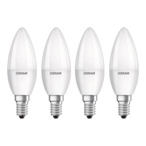 OSRAM LED-kerte E14 Base Retro 4,9 W 4 stk 4.000 K