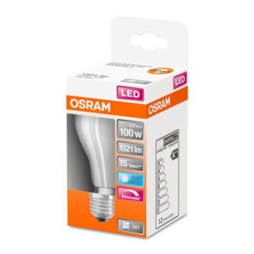 OSRAM Superstar LED-pære E27 11 W 4.000 K, dæmpes