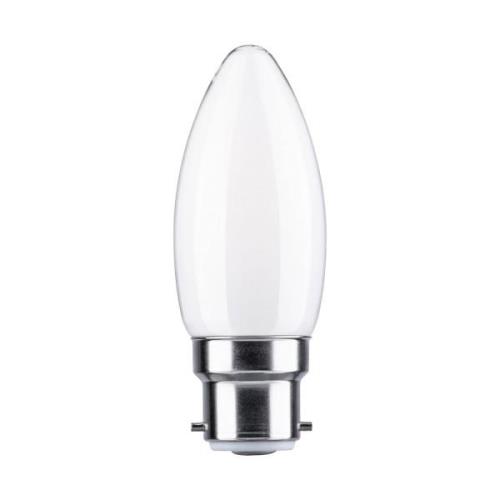 Paulmann LED-kertepære B22d 4,7W 2.700K opal