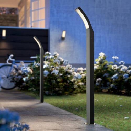 Philips Splay LED-væglampe antracit H 96cm 2700K