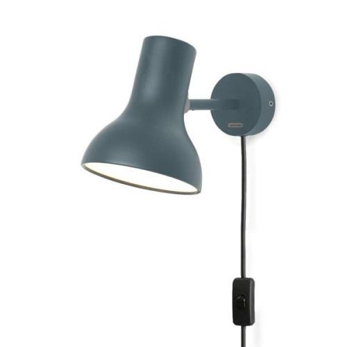 Anglepoise Type 75 Mini væglampe, stik, skifergrå