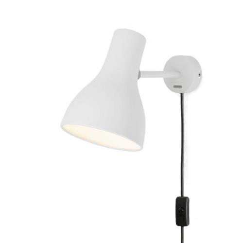 Anglepoise Type 75 væglampe med stik, hvid