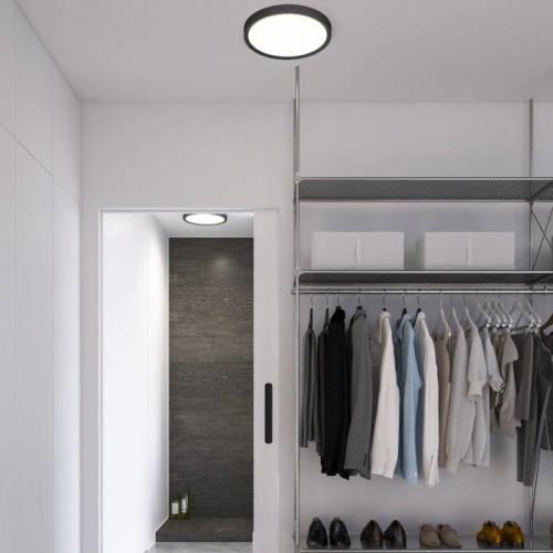 Liva Smart LED-loftlampe, sort