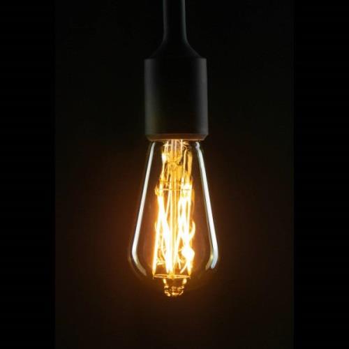 SEGULA LED-pære E27 ST64 5W 2.200 K guld/guld dim