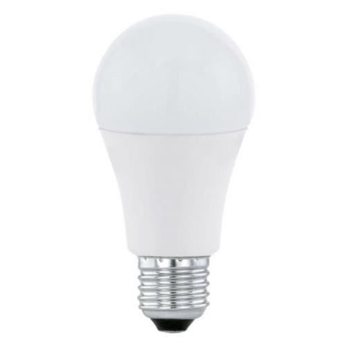 E27 A60 11 W LED-pære, varmhvid, opal