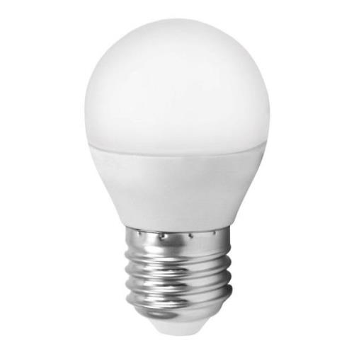 MiniGlobe E27 G45 5W LED-pære, universalhvid