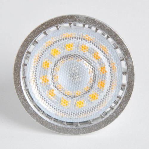 Lindby LED-reflektor, GU10, 5 W, klar, 3.000 K, 55°