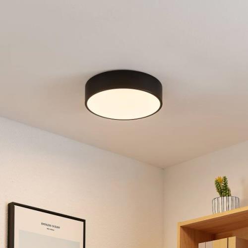 Lindby Simera LED-loftlampe 30 cm, sort