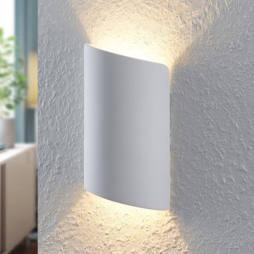 Lindby Akumo LED-loftlampe af gips