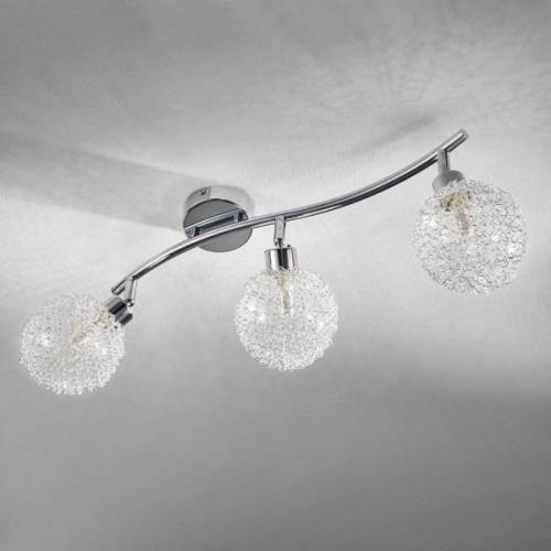 Ticino loftlampe, 3 lyskilder, lang