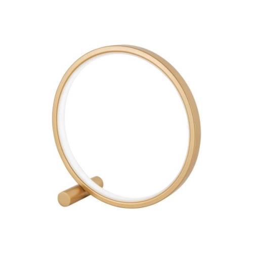 Circle LED-bordlampe, guld