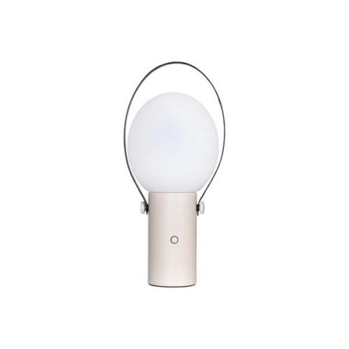 By Rydéns Bari LED-bordlampe batt. IP44 sand beige