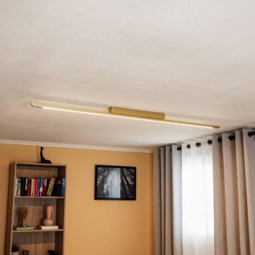 Quitani Niara LED-loftlampe, creme anodisk