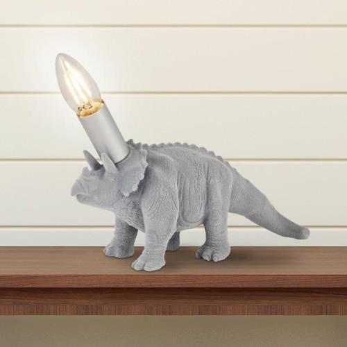 Bordlampe X Triceratops, keramik