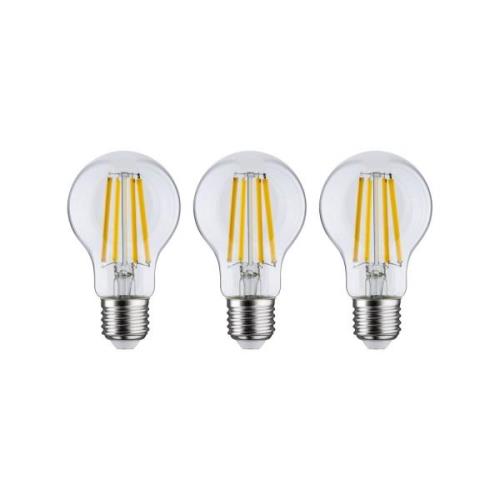 Paulmann Eco-Line LED-pære E27 4W 840lm 3000K 3stk