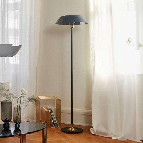 AYTM Cycnus gulvlampe, sort, jern, højde 160 cm, E27