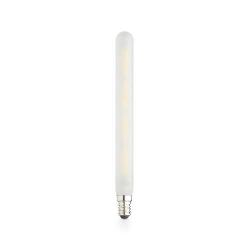 LED-pære Tube 210, mat E14 4,5 W 2.700 K dæmpbar