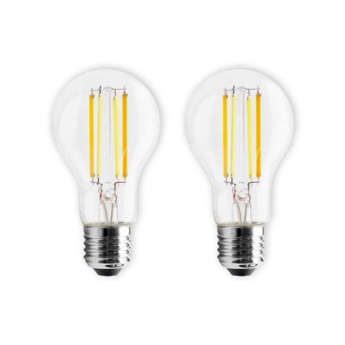 LED-pære E27 7 W filament, dæmpes CCT Tuya 2 stk