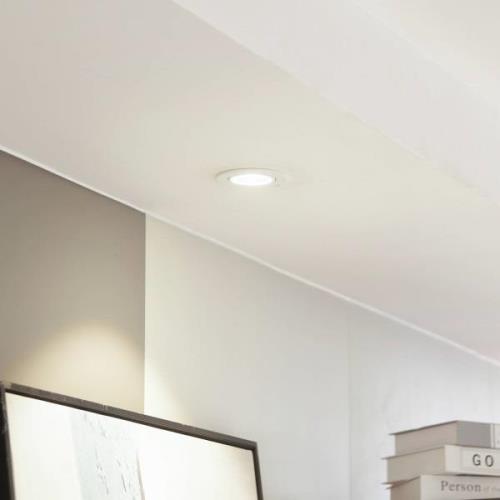 Arcchio LED-downlight Zarik, hvid, 3.000K