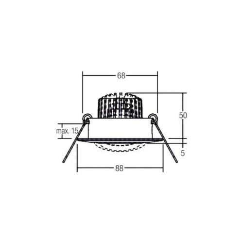 BRUMBERG Spot BB13 dim2warm RC-dim tilslutningsboks, sort